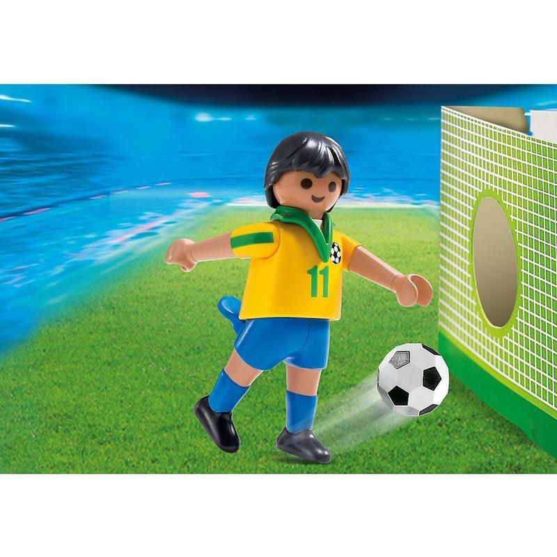Playmobil Sports e Action - Jogador de Futebol do Brasil